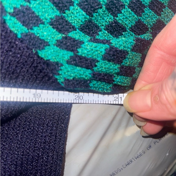 Mike Korwin vintage checkered sweater dress - Picture 6 of 6